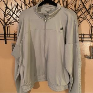 Adidas aeroready track zip-up jacket size XL